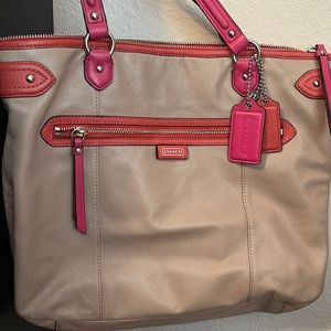 Coach Leather Tote